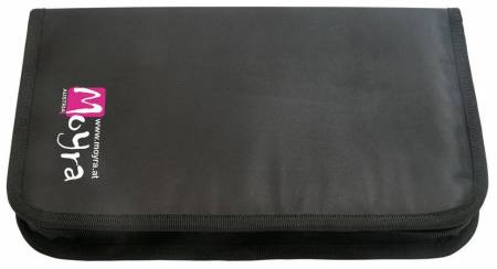 XXL Pinsel- und Instrumenten-Mappe in Schwarz XXL Pinsel- und Instrumenten-Mappe in Schwarz